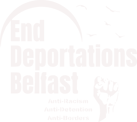 End Deportations Belfast logo